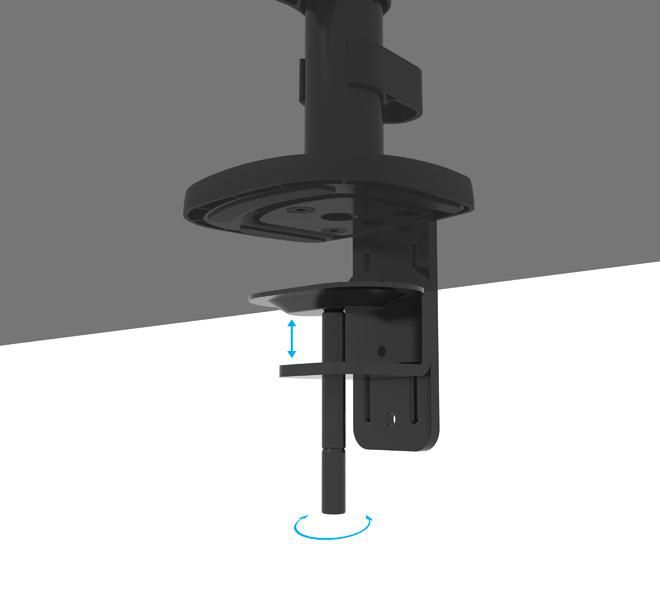 B-Tech BT7352 Flex Duo Support de Bureau Articulé Double Écran à Bras - Montage sans Outils, Gestion de Câbles, Hauteur et Inclinaison Réglables B-Tech BT7352 Flex Duo Support de Bureau Articulé Double Écran à Bras - Montage sans Outils, Gestion de Câbles, Hauteur et Inclinaison Réglables