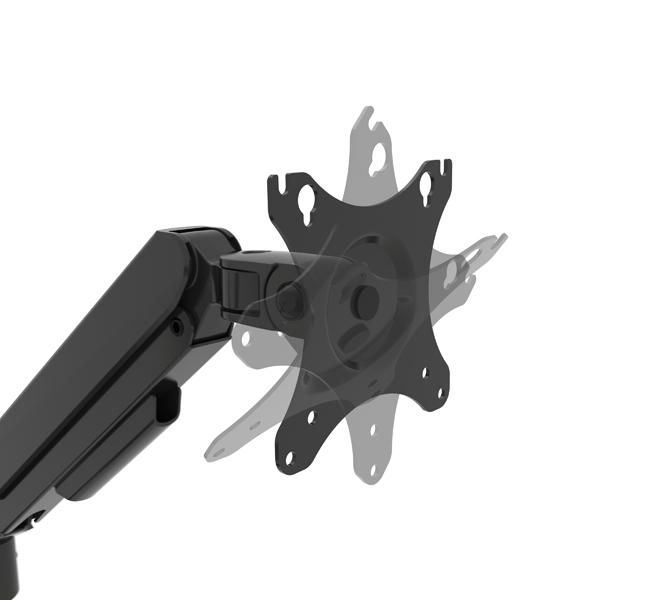 B-Tech BT7352 Flex Duo Support de Bureau Articulé Double Écran à Bras - Montage sans Outils, Gestion de Câbles, Hauteur et Inclinaison Réglables B-Tech BT7352 Flex Duo Support de Bureau Articulé Double Écran à Bras - Montage sans Outils, Gestion de Câbles, Hauteur et Inclinaison Réglables
