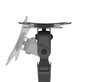 B-Tech BT7352 Flex Duo Support de Bureau Articulé Double Écran à Bras - Montage sans Outils, Gestion de Câbles, Hauteur et Inclinaison Réglables