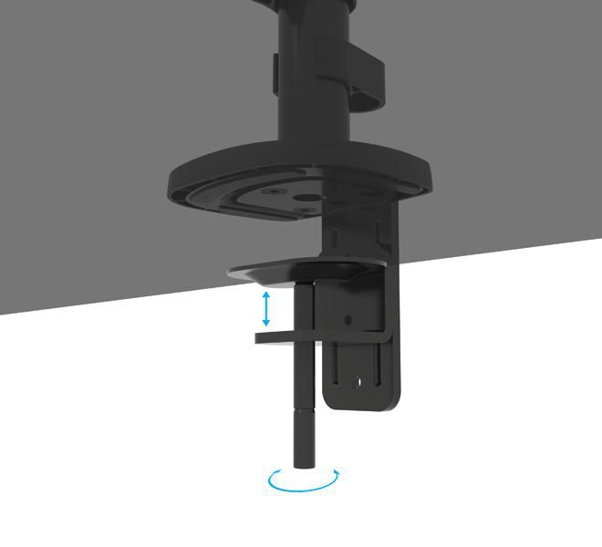B-Tech BT7352 Flex Duo Support de Bureau Articulé Double Écran à Bras - Montage sans Outils, Gestion de Câbles, Hauteur et Inclinaison Réglables B-Tech BT7352 Flex Duo Support de Bureau Articulé Double Écran à Bras - Montage sans Outils, Gestion de Câbles, Hauteur et Inclinaison Réglables