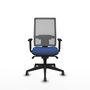 PIQUERAS Y CRESPO Chaise de bureau Horna, Bleu marine et gris, mécanisme synchrone