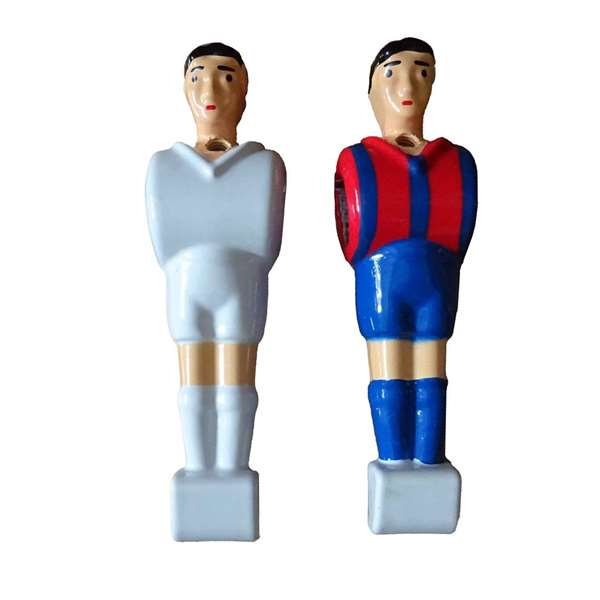 Ociotrends Set de 22 Figurines de Joueurs de Football Classiques en Métal Barcelone - Real Madrid pour Enfants à partir de 3 Ans Ociotrends Set de 22 Figurines de Joueurs de Football Classiques en Métal Barcelone - Real Madrid pour Enfants à partir de 3 Ans