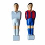 BigBuy Fun Ensemble de 22 Figurines Métalliques Clasico Barcelone - Real Madrid