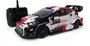 MONDO MOTORS Voiture Télécommandée Toyota GR Yaris WRC - Échelle 1:14 (28 cm) - Radiocommande 2.4 GHz avec Carrosserie Lexan Résistante pour Rallye