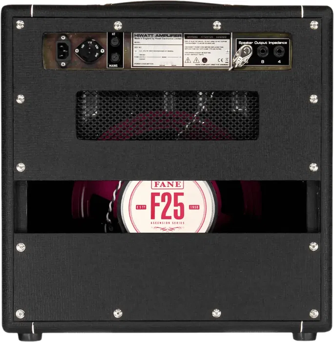 HIWATT Ampli Guitare Combo à Lampes Custom 20 - 1x12 Fane F75 - 20W