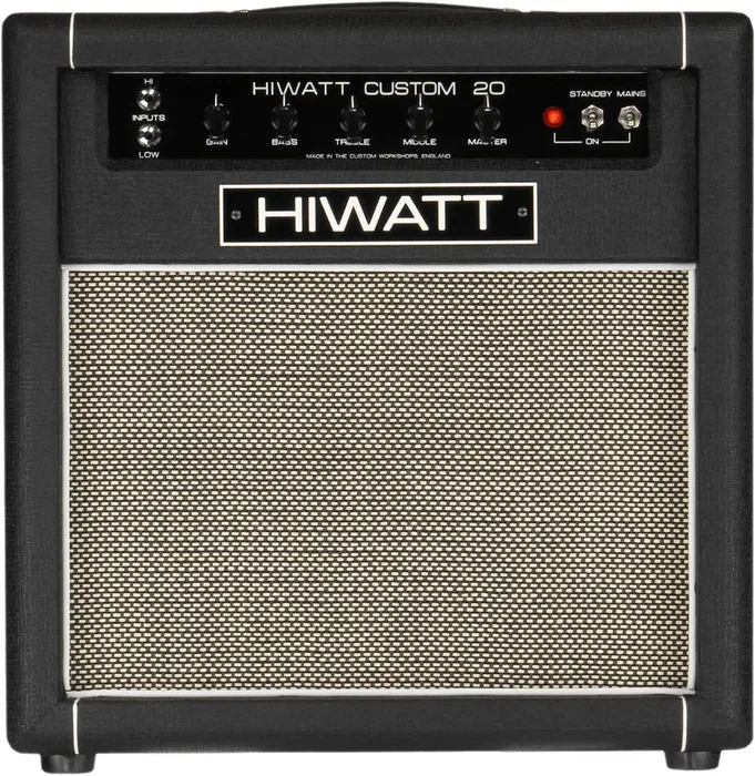 HIWATT Ampli Guitare Combo à Lampes Custom 20 - 1x12 Fane F75 - 20W