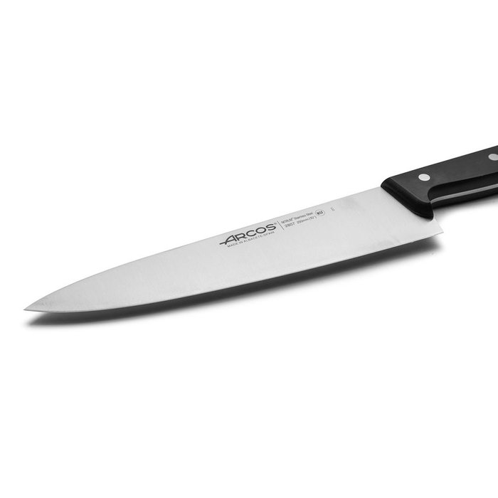 Couteau de cuisine Arcos serie universal Noir Acier 25 cm Couteau de cuisine Arcos serie universal Noir Acier 25 cm