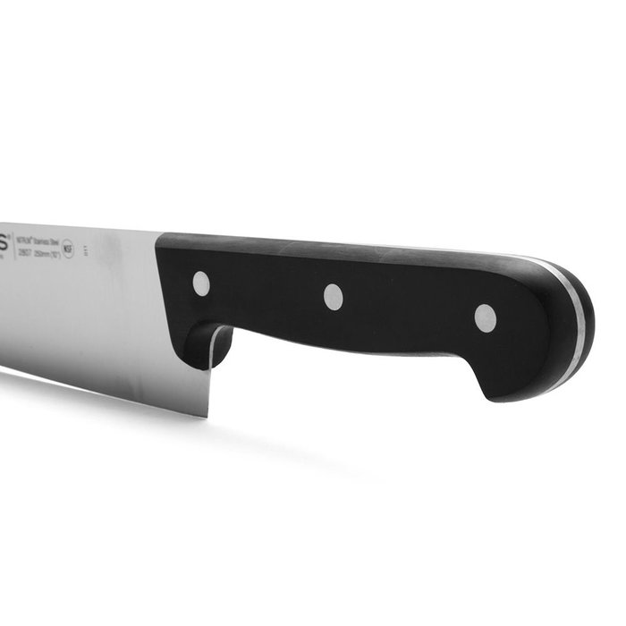 Couteau de cuisine Arcos serie universal Noir Acier 25 cm Couteau de cuisine Arcos serie universal Noir Acier 25 cm