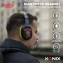 Konix - Casque Audio Sans Fil Stranger Things, Bluetooth 5.3, Microphone intégré, Autonomie 30h, Noir/Jaune