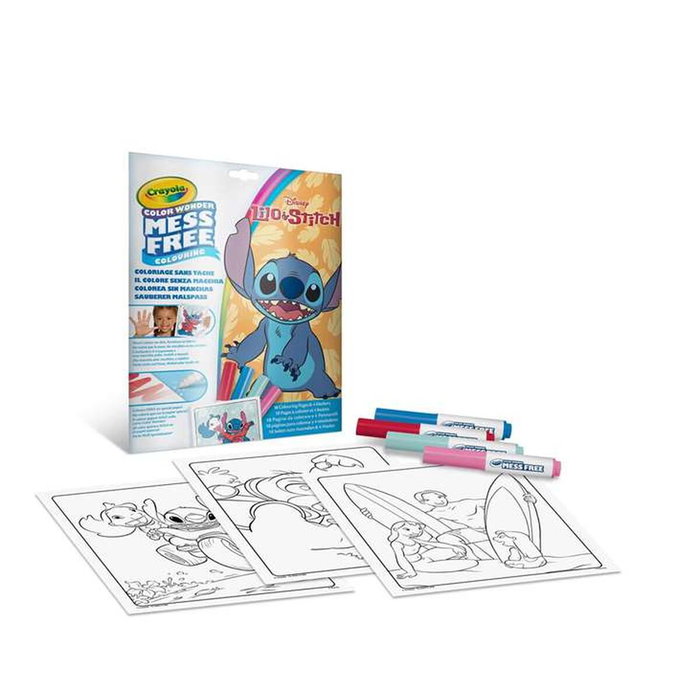 Crayola Color Wonder Lilo & Stitch - Kit de coloriage sans taches Crayola Color Wonder Lilo & Stitch - Kit de coloriage sans taches
