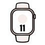Apple Watch Series 11 GPS + Cellular 42mm Or Rose Aluminium Case Light Blush Sport Band M/L