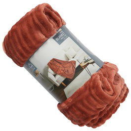 Home Deco Factory Mante en flanelle Terra 120x150 cm