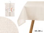 Kinvara Nappe en polyester perle 140x240 cm (Set de 12)