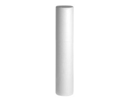 Innspiro Lot de 2 cylindres en polystyrène expansé 7x20cm - Formes géométriques