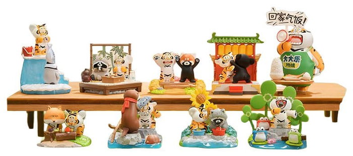 Alexander The Fat TigerBlind Box présentoir mini-figurines Little Tiger and his companions (8) Alexander The Fat TigerBlind Box présentoir mini-figurines Little Tiger and his companions (8)