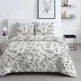 Today Parure de lit imprimé floral blanc 260 x 240 cm