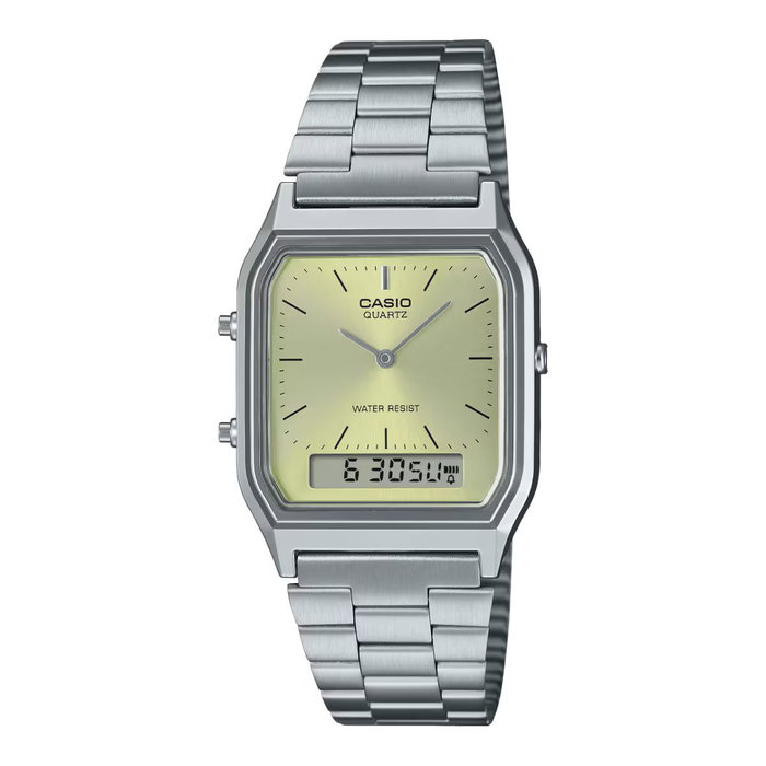 Casio AQ-230A-9A avec cadran vert