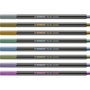 Ensemble de Marqueurs Stabilo Pen 68 metallic 8 Pièces Multicouleur