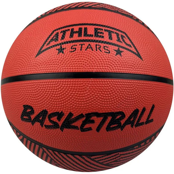 Athletic Stars Ballon basket Classic Rayé Taille 7