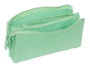 Kappa Basics Portatodo Triple "Menta" 22x12x3 cm, Set de rangement pour enfant à partir de 3 ans