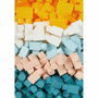 Ecoiffier Baril de rangement avec 50 briques colorées