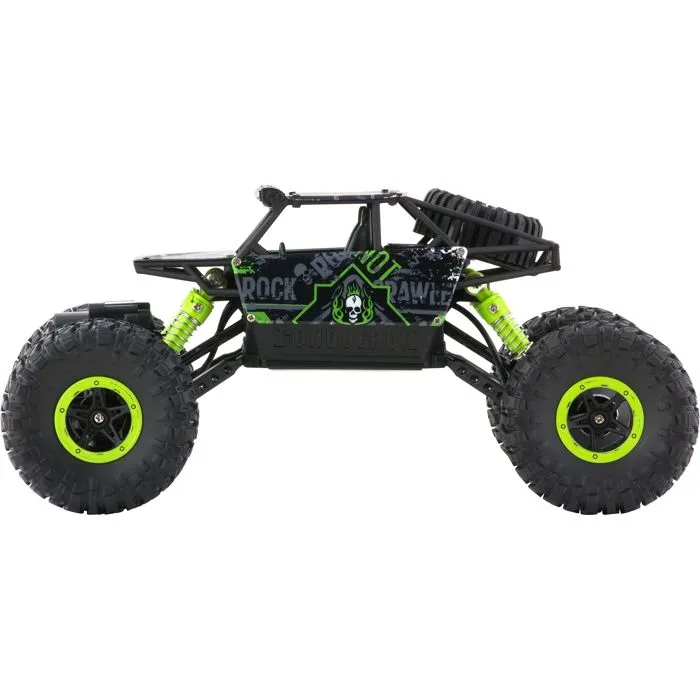 Buddy Toys - BRC 18.612 - Voiture Radiocommandée Grimpeur 4x4 - 8 km/h - Phares LED - Piles Incluses - Pour Enfants Dès 6 Ans - Portée 50 m Buddy Toys - BRC 18.612 - Voiture Radiocommandée Grimpeur 4x4 - 8 km/h - Phares LED - Piles Incluses - Pour Enfants Dès 6 Ans - Portée 50 m