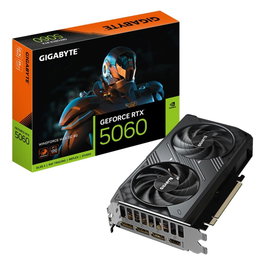 Gigabyte Carte Graphique GeForce RTX 5060 WINDFORCE MAX OC 8 Go GDDR7 Noir