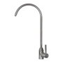 Verhal Grifo monomando de cocina caño alto osmosis plateado cepillado inox avec connexions flexibles M10