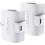 Venom Double batterie rechargeable pour manette Xbox Series X|S & One - Blanc