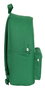 Safta Sac à dos pour ordinateur portable 14,1 pouces, matériau recyclé, thème Real Betis Balompié, 31x41x16 cm, vert