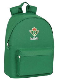 Safta Sac à dos pour ordinateur portable 14,1 pouces, matériau recyclé, thème Real Betis Balompié, 31x41x16 cm, vert