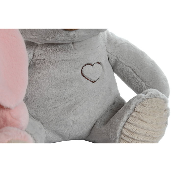 Home ESPRIT Lot de 4 Peluches Animales Assorties