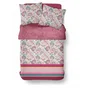 Today Parure de Lit Imprimé Floral Rouge Bordeaux 260 x 240 cm