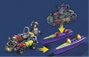 Playmobil Quad transformable de bandit City Action