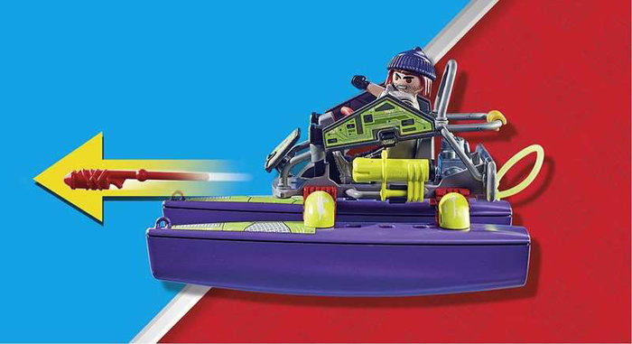 Playmobil Quad multiterrain transformable Forces Spéciales City Action