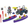 Playmobil Quad transformable de bandit City Action