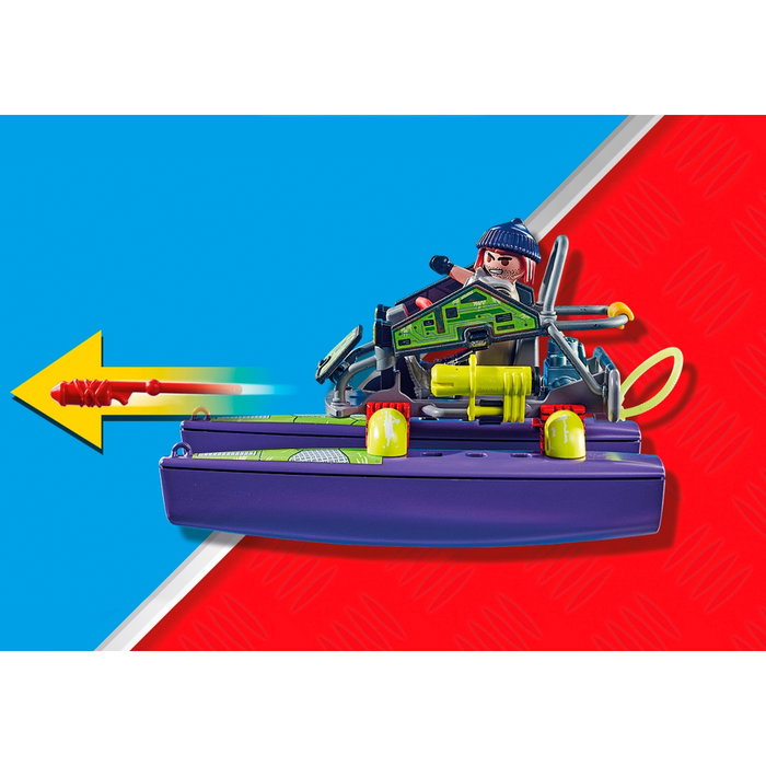 Playmobil Quad transformable de bandit City Action