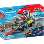 Playmobil Quad transformable de bandit City Action
