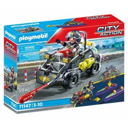 Playmobil Quad transformable de bandit City Action