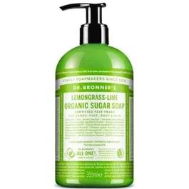Dr. Bronner's Savon au Sucre Citronnelle-Citron Vert 355ml