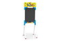 Chicos Pizarra Mickey Reversible Tableau à Craie et Magnétique pour Enfants 37 x 32 x 98 cm avec 12 Accessoires