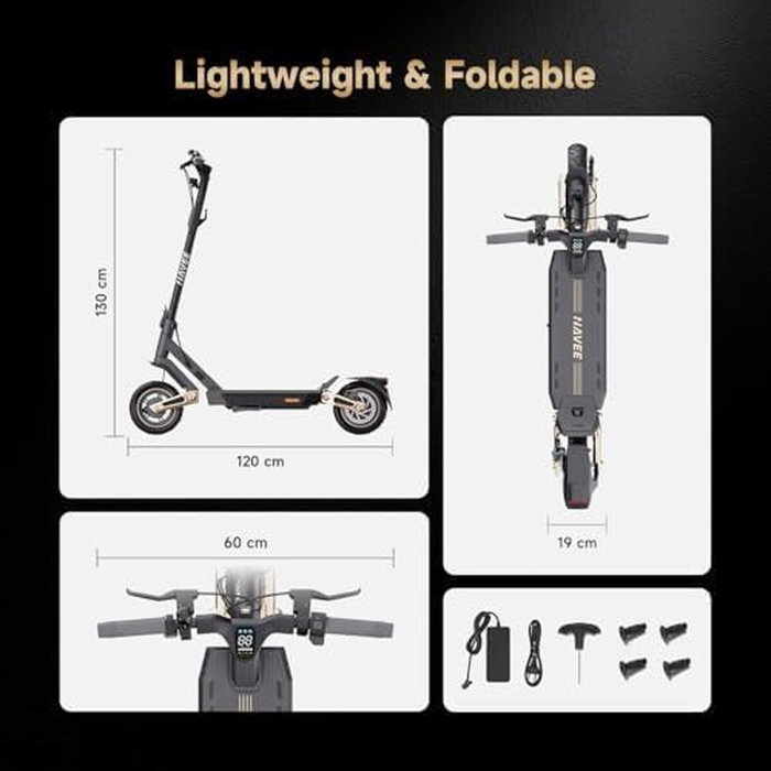 Trottinette Électrique Navee SNAVST3 Noir 25 km/h