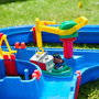 Smoby Aquaplay Megalockbox - Coffret de jeu aquatique en plastique pour enfants dès 3 ans - Version langues espagnol et portugais