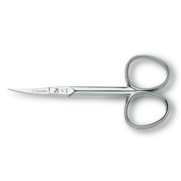 Tres Claveles Ciseaux à cuticules incurvés 10 cm