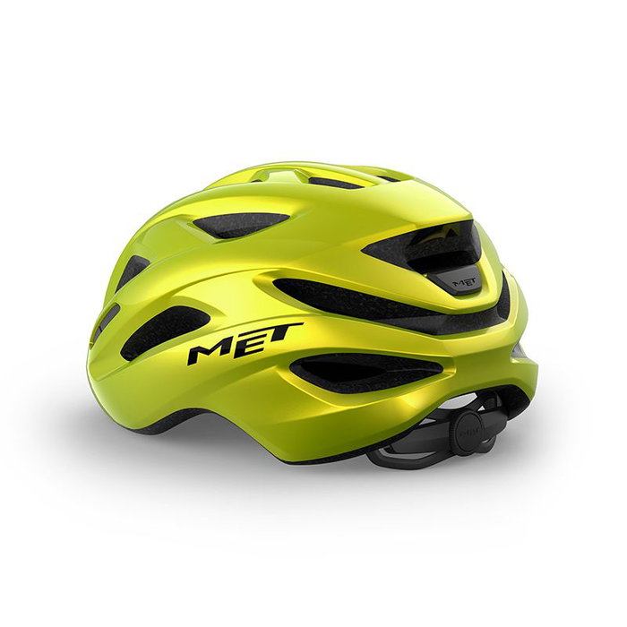 Met Casque Idolo Jaune lime métallique brillant 52-59