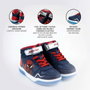 Cerdá Chaussures De Sport Enfant Spiderman T032 - Semelle PVC avec Lumières, Taille 32, Bleu Foncé