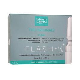 Martiderm LES ORIGINAUX FLASH ampoules 5 x 2 ml Effet Instantané Éclat Hydratation