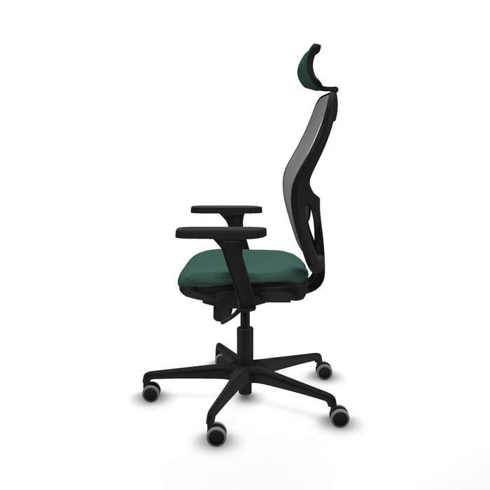 Piqueras y Crespo Chaise de Bureau avec Appui-tête Jorquera 3D036G2 Vert