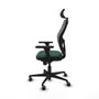 Piqueras y Crespo Chaise de Bureau avec Appui-tête Jorquera 3D036G2 Vert