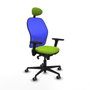 Piqueras y Crespo Chaise de Bureau avec Appui-tête Jorquera 3D036G1 Pistache